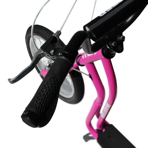 Master Rebel 16-12 Uppblåsbar Sparkcykel med Hjul - Rosa