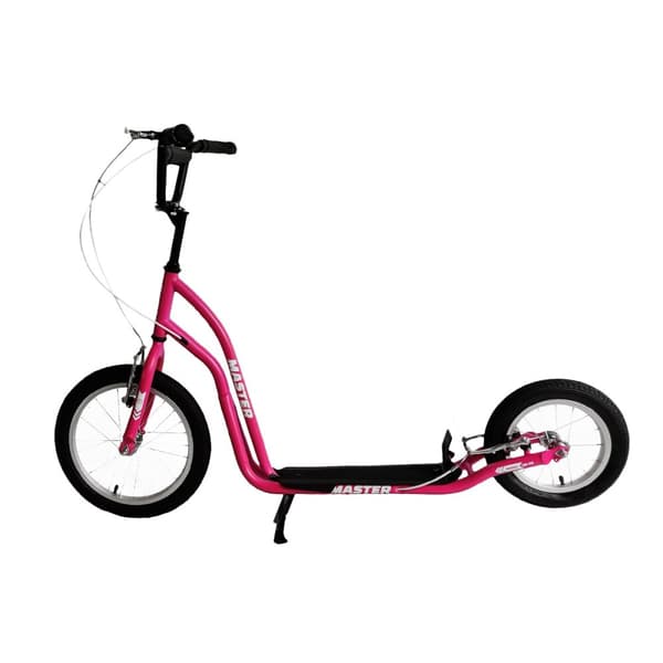 Master Rebel 16-12 Uppblåsbar Sparkcykel med Hjul - Rosa