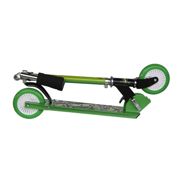Hopfällbar sparkcykel MASTER Level Up 125 mm - grön