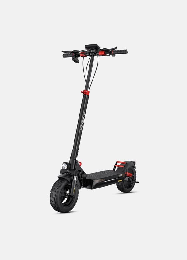ENGWE Y600 Elscooter för vuxna, 48V 18AH 830W, 45 km, räckvidd 69 km, 25 cm däck, trippelfjädring, blinkers, pendling, utomhusbruk