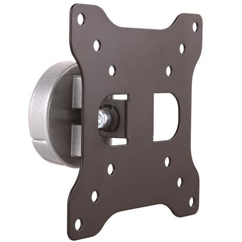 StarTech.com Monitor Wall Mount - Fixed - Supports Monitors 13" to 34" - VESA Monitor Wall Mount Bracket - Aluminum - Black & Silver (ARMWALL) - wall