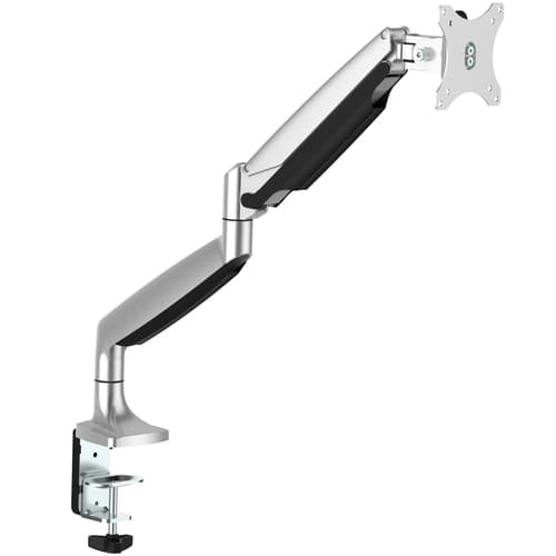 MONITORARM ROTATABLE 180 -9KG/VESA 75/100MM 1-TOUCH -32IN Sølv