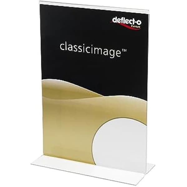 Diskhandlare - DEFLECTO - A3 - Vertikal - T-ställ för skrivbord