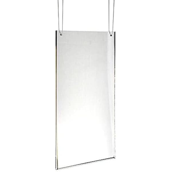 Hängande affischhållare - EUROPEL - A3 - Transparent akryl - 2 mm tjock - Premiumkvalitet