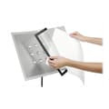 Miniatyrbild 4 av 4: DURABLE DURAVIEW Golvstativ för A3 silver