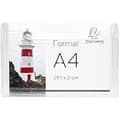 Miniatyrbild 1 av 2: Prospektutdelare - EXACOMPTA - Ref. 65658D - A4 horisontell - 1 fack - Väggmontering
