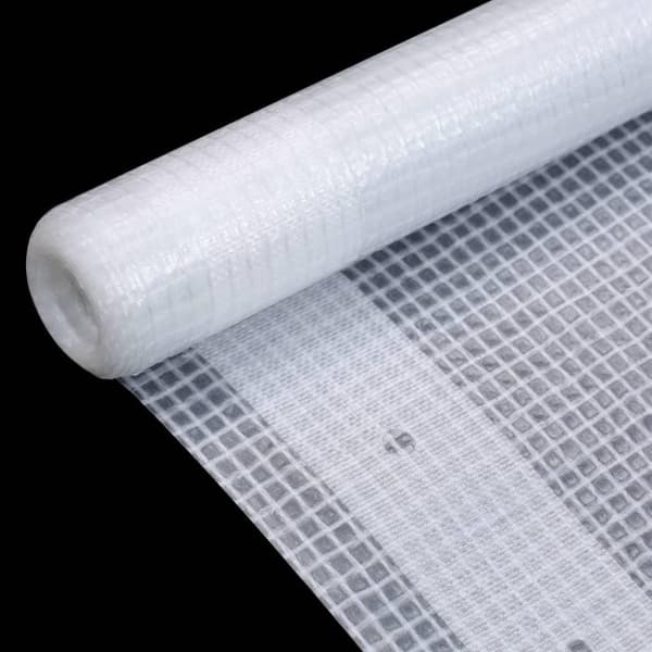 vidaXL Leno suojapeite 260 g/m² 3x6 m valkoinen