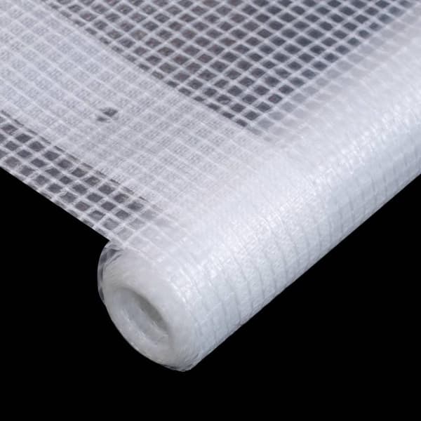 vidaXL Leno suojapeite 260 g/m² 3x6 m valkoinen