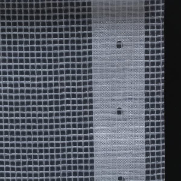 vidaXL Leno suojapeite 260 g/m² 3x6 m valkoinen