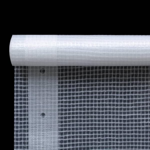 vidaXL leno-presenning 260 g/m² 1,5 x 10 m hvid