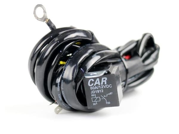 Kabelsats 80A 3x reläkabel strömkabel Xenon / ledramp arbetsljus