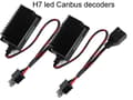 Miniatyrbild 1 av 3: H7 Canbus decoder warningcanceller led halvljus helljus