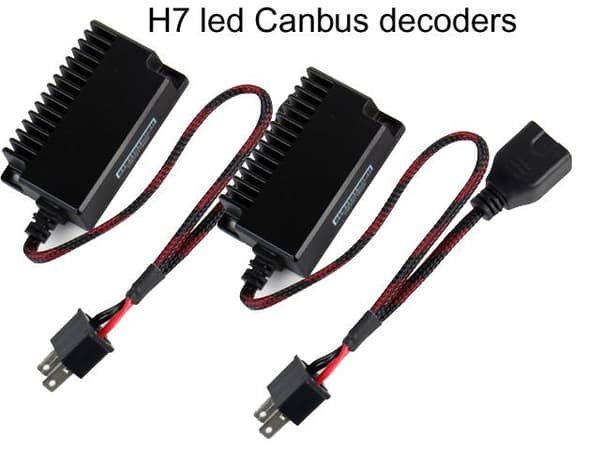 H7 Canbus decoder warningcanceller led halvljus helljus