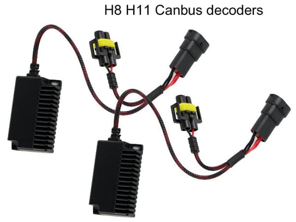 H8 H11 (H9) Canbus decoder warningcanceller led hel + halvljus