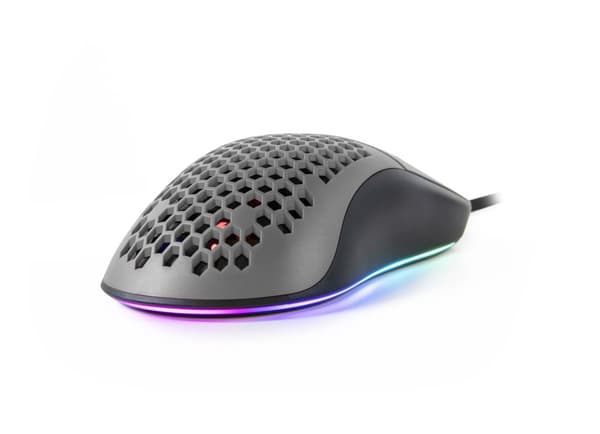 Arozzi Favo Ultra Light Gamingmouse - Black / Grey