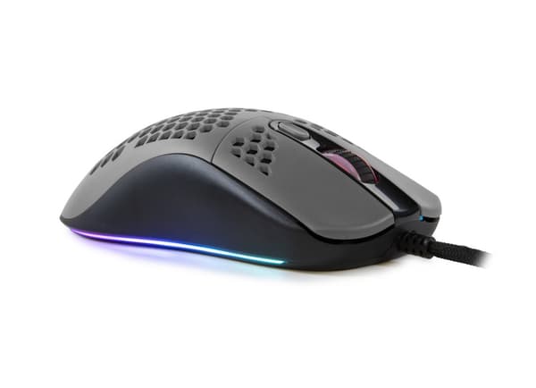 Arozzi Favo Ultra Light Gamingmouse - Black / Grey