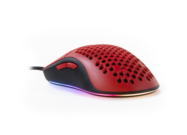 Arozzi Favo Ultra Light Gamingmouse - Black / Red
