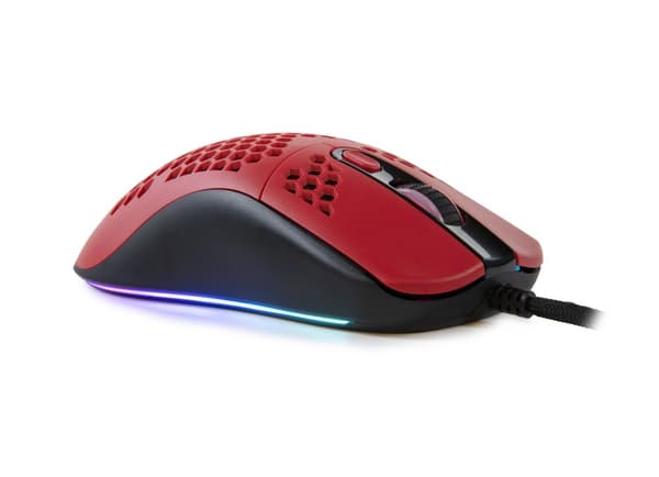 Arozzi Favo Ultra Light Gamingmouse - Black / Red