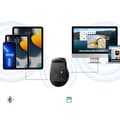 Miniatyrbild 9 av 11: Ugreen Optisk Trådlös Mus USB 2.4GHz/Bluetooth 5.0 - Svart