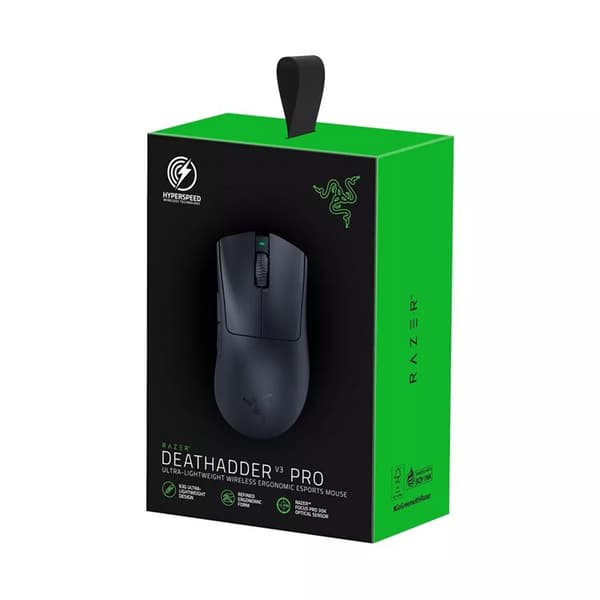 Razer DeathAdder V3 Pro Gaming Mus - Svart