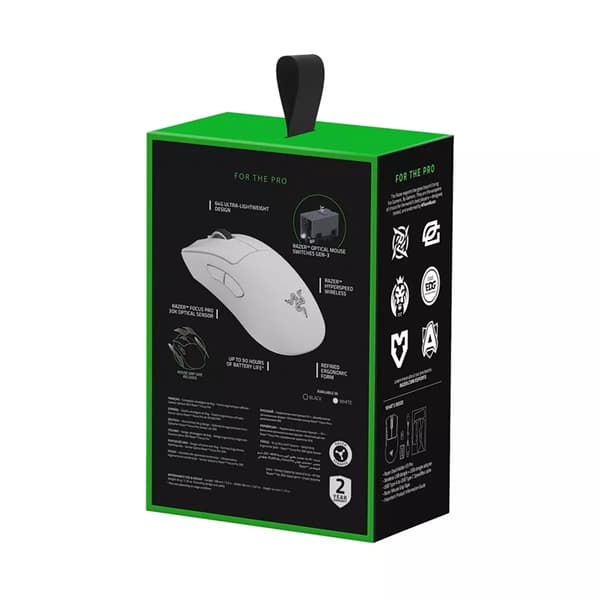 Razer DeathAdder V3 Pro Gaming Mus - Vit