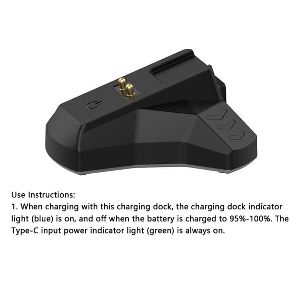 Til Razer Deathadder V2 Pro Mouse Opladningsdock med kabel