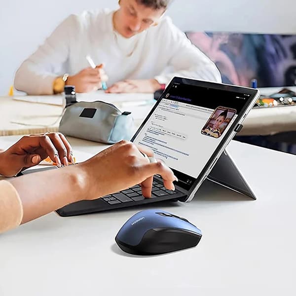 Ugreen Optisk Trådlös USB-Mus 2.4GHz 4000 DPI MU006 - Blå