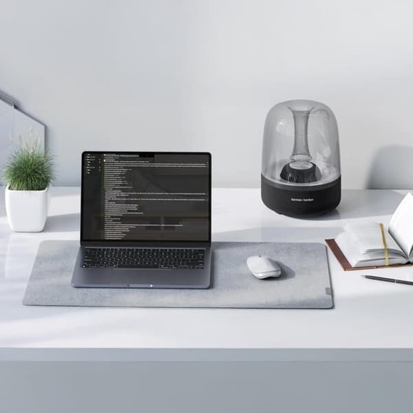 Alogic Echelon Bluetooth USB-C Laddningsbar Mus med 4 Tangenter - Vit