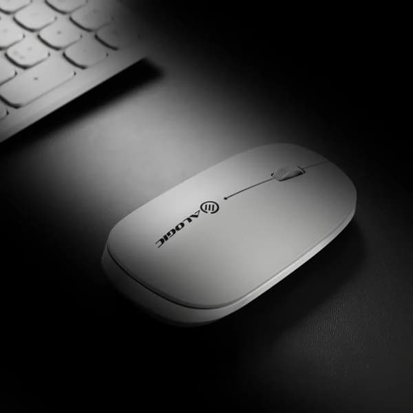 Alogic Echelon Bluetooth USB-C Laddningsbar Mus med 4 Tangenter - Vit