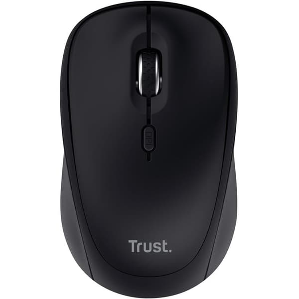 Trust Yvi+ Trådlös mus Bluetooth / 2.4 GHz Svart
