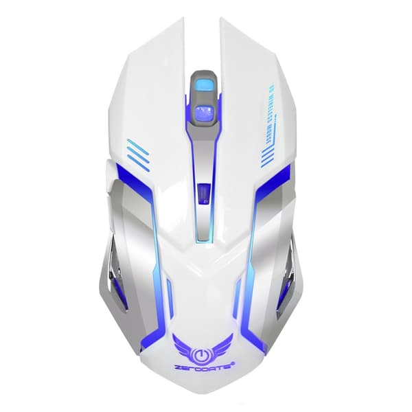 ZERODATE X70 Trådlös Gamingmus Lysande