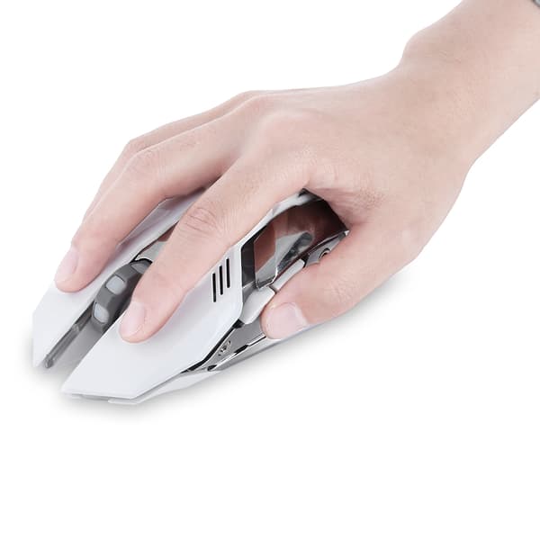 ZERODATE X70 Trådlös Gamingmus Lysande