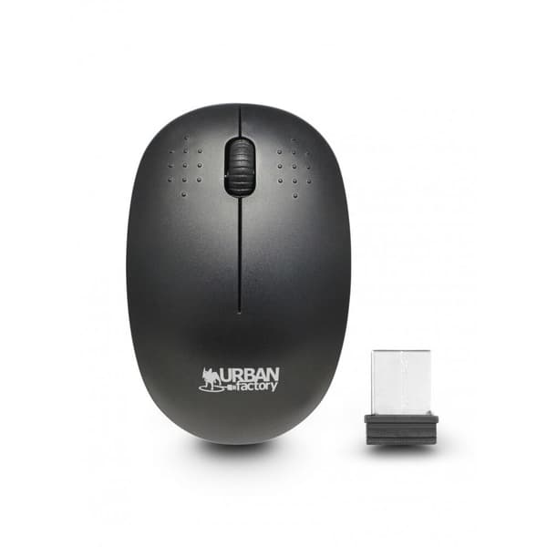 Mus Urban Factory WMB01UF Svart Svart