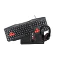 Miniatyrbild 1 av 5: GamingKit 4-i-1 Tangentbord, Mus, Headset, Musmatta