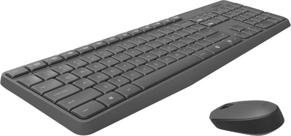 Logitech mK235 trådløst tastatur og mus