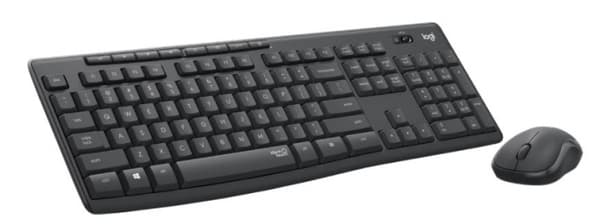 Logitech MK295 Silent Wireless Combo - GRAPHITE NORDIC Grafit