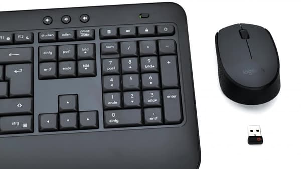 Logitech MK540 Tangentbord & mus, Trådlöst