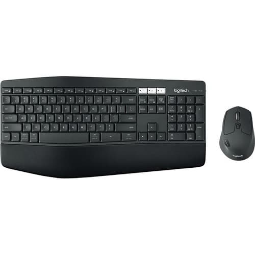 Logitech MK850 performance keyboard and mouse black Sort