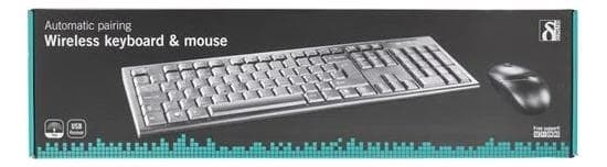 DELTACO trådlöst tangentbord och mus (TB-114)