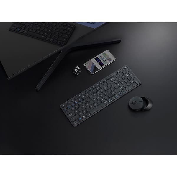 Rapoo Keyboard/Mice Set 9750M Wireless Multi-Mode Dark Grey