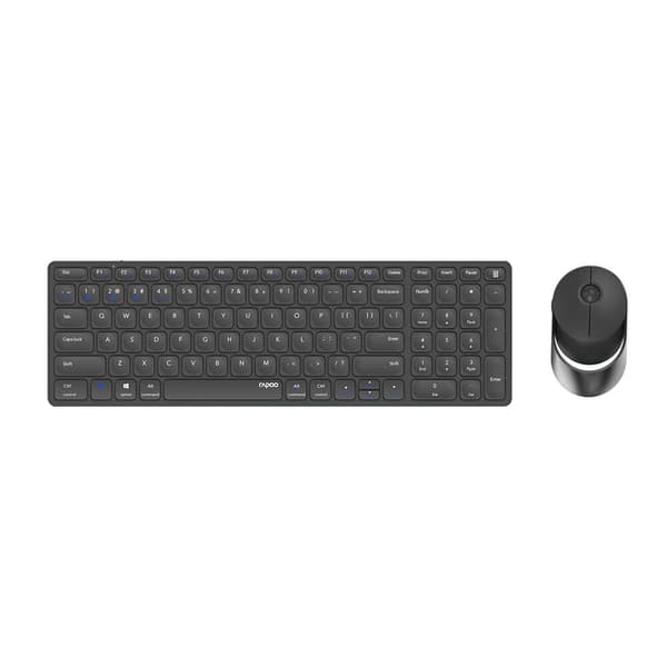 Rapoo Keyboard/Mice Set 9750M Wireless Multi-Mode Dark Grey