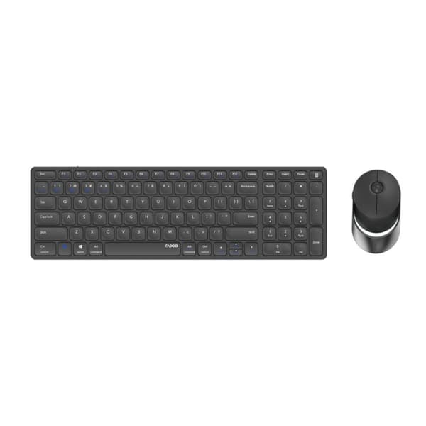 Rapoo Keyboard/Mice Set 9750M Wireless Multi-Mode Dark Grey