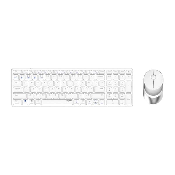 Rapoo Keyboard/Mice Set 9750M Wireless Multi-Mode White
