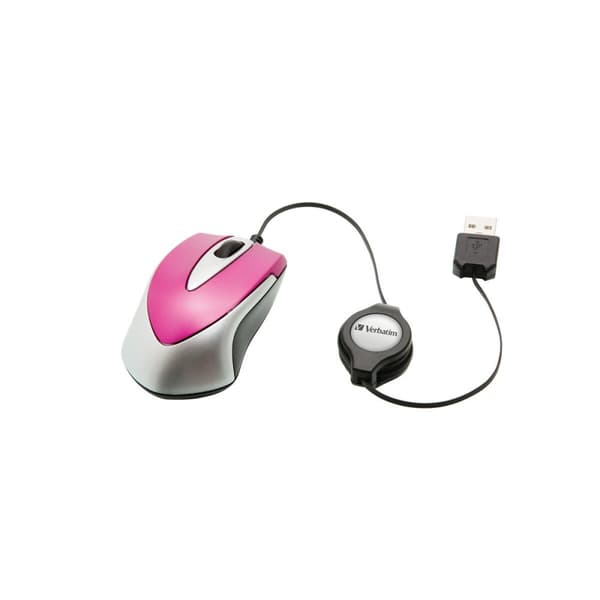 Optinen hiiri Verbatim 49021 Pinkki
