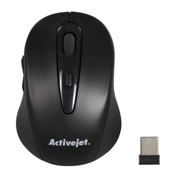 Trådløs mus Activejet AMY-213 Sort Sort