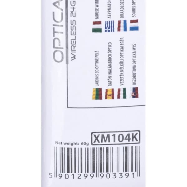 Optisk Mus Extreme XM104K