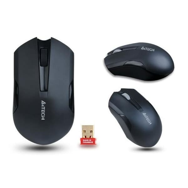 Trådlös Mus A4 Tech G3-200N Svart