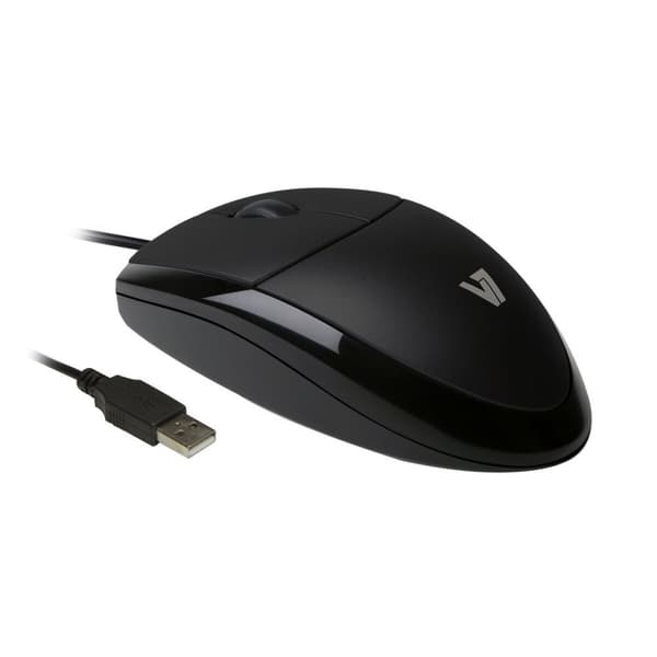 Mus V7 MV3000010-BLK-5E Svart 1000 dpi