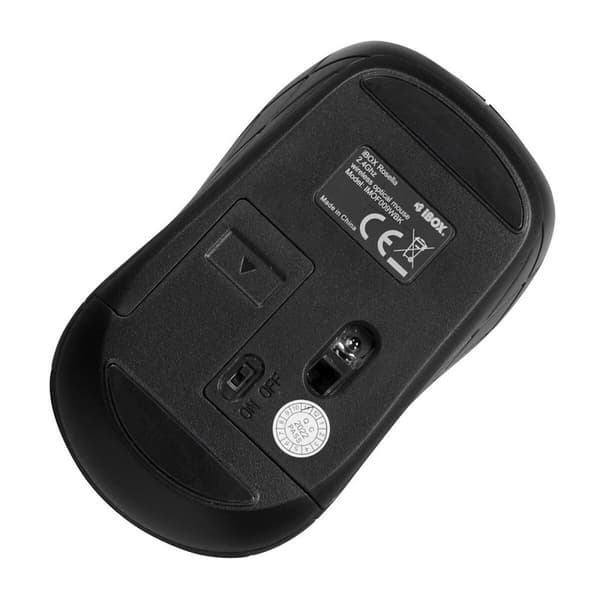Mus Ibox i009W Svart