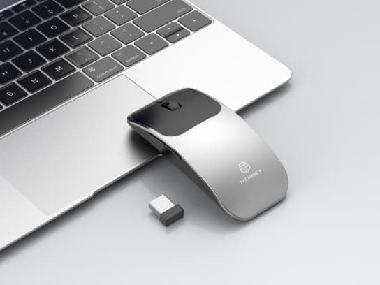 PC/MAC Trådlös Mus, 2,4G USB-Wireless